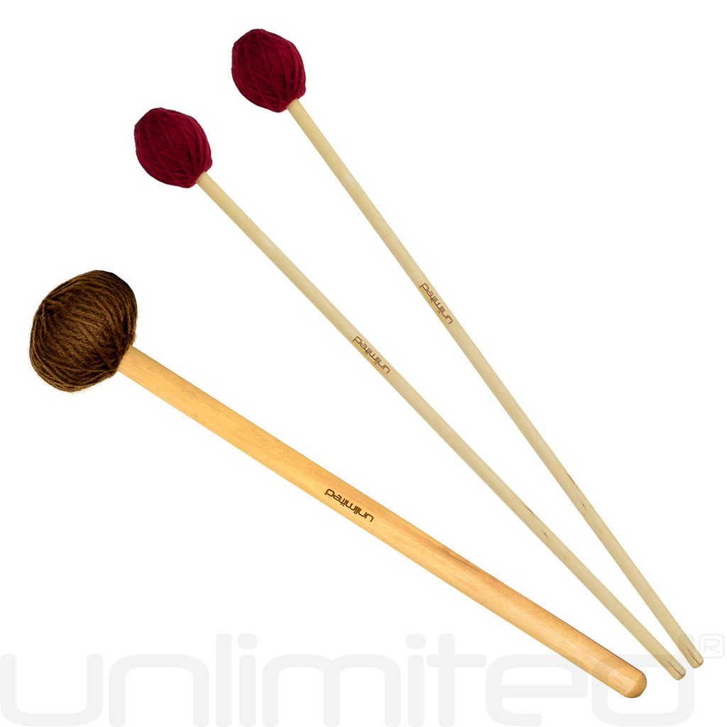 Unlimited Tapper's Delight - Epic Vintage & Maroon Uttam Mallet Combo