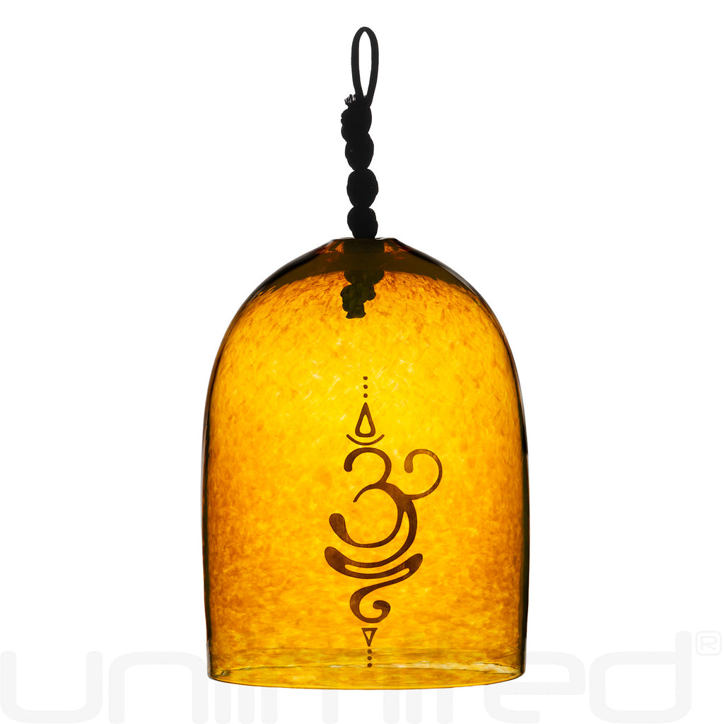 Shrader Made Glass - Golden Insight Glass Bell