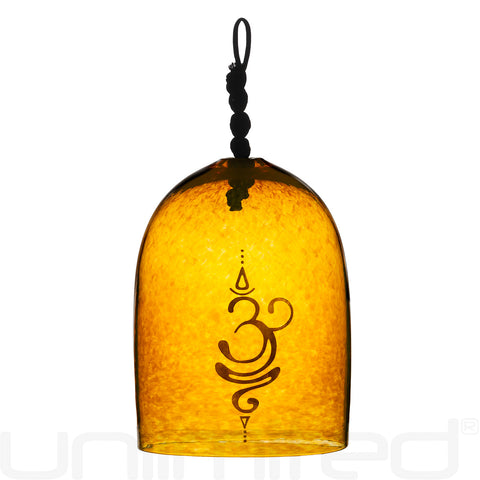 Shrader Made Glass - Golden Insight Glass Bell