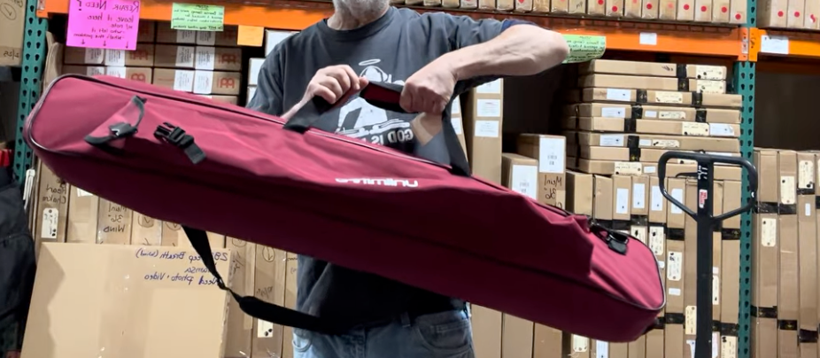 Returned Unlimited Large Rambo Stand & Stand Bag