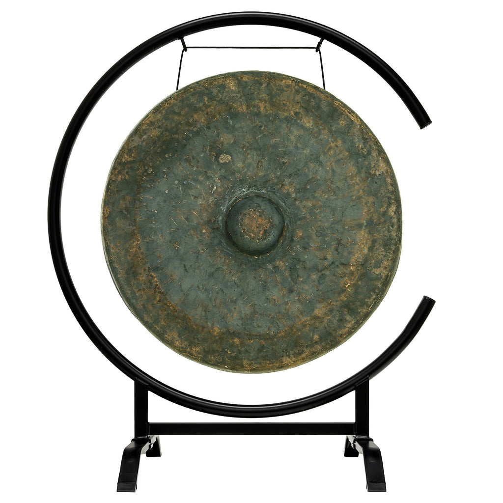 The Great Mother Tesla Gongs on Stands