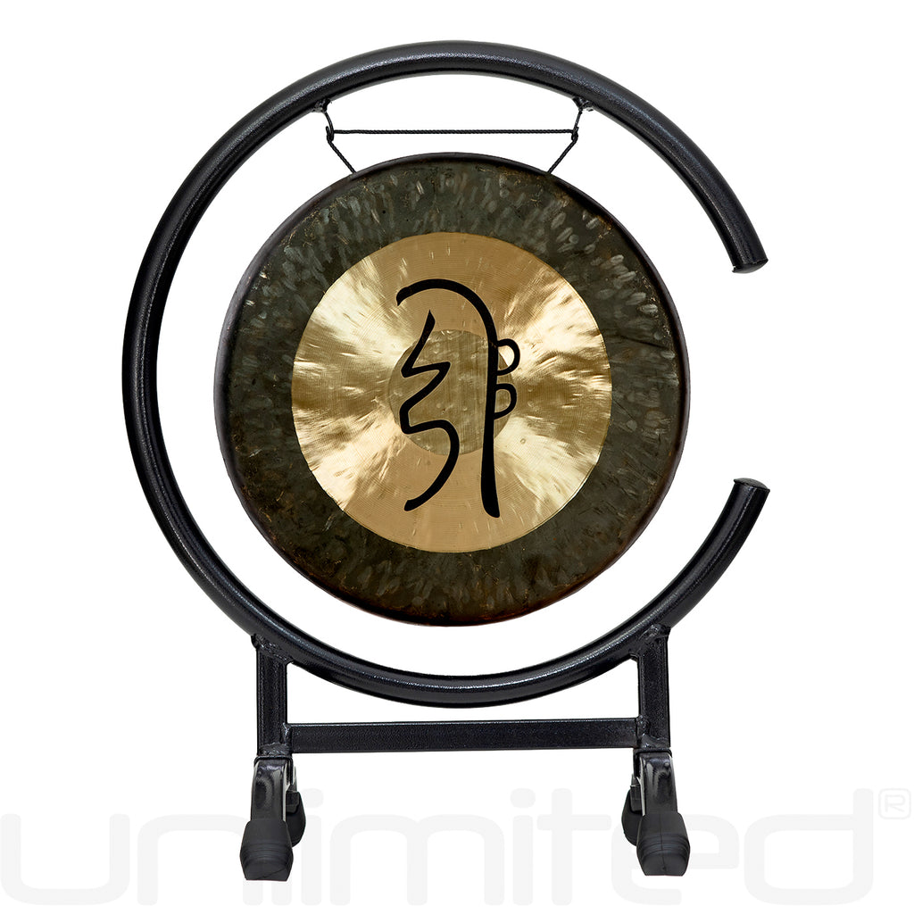 10" Sei He Ki Reiki Gong on Stands