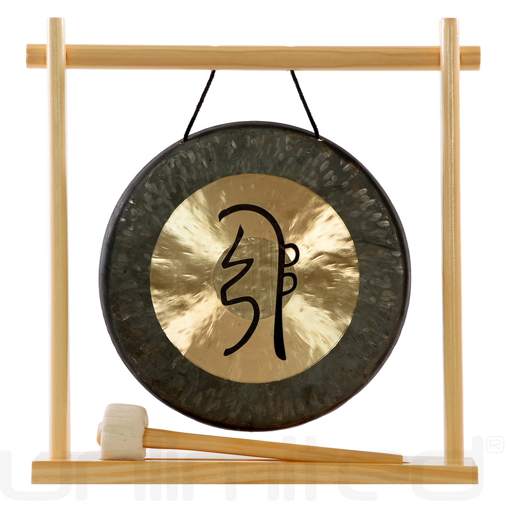 10" Sei He Ki Reiki Gong on Stands