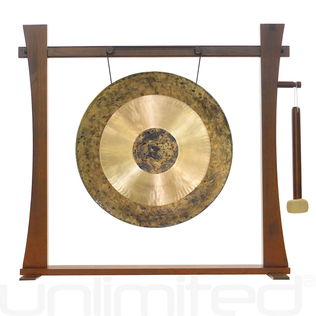 26" Chinese Gongs on the Spirit Guide Gong Stand