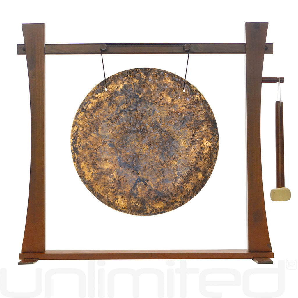 26" Chinese Gongs on the Spirit Guide Gong Stand
