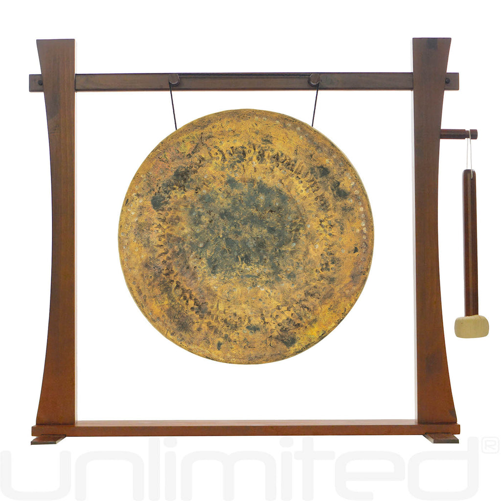 26" Chinese Gongs on the Spirit Guide Gong Stand