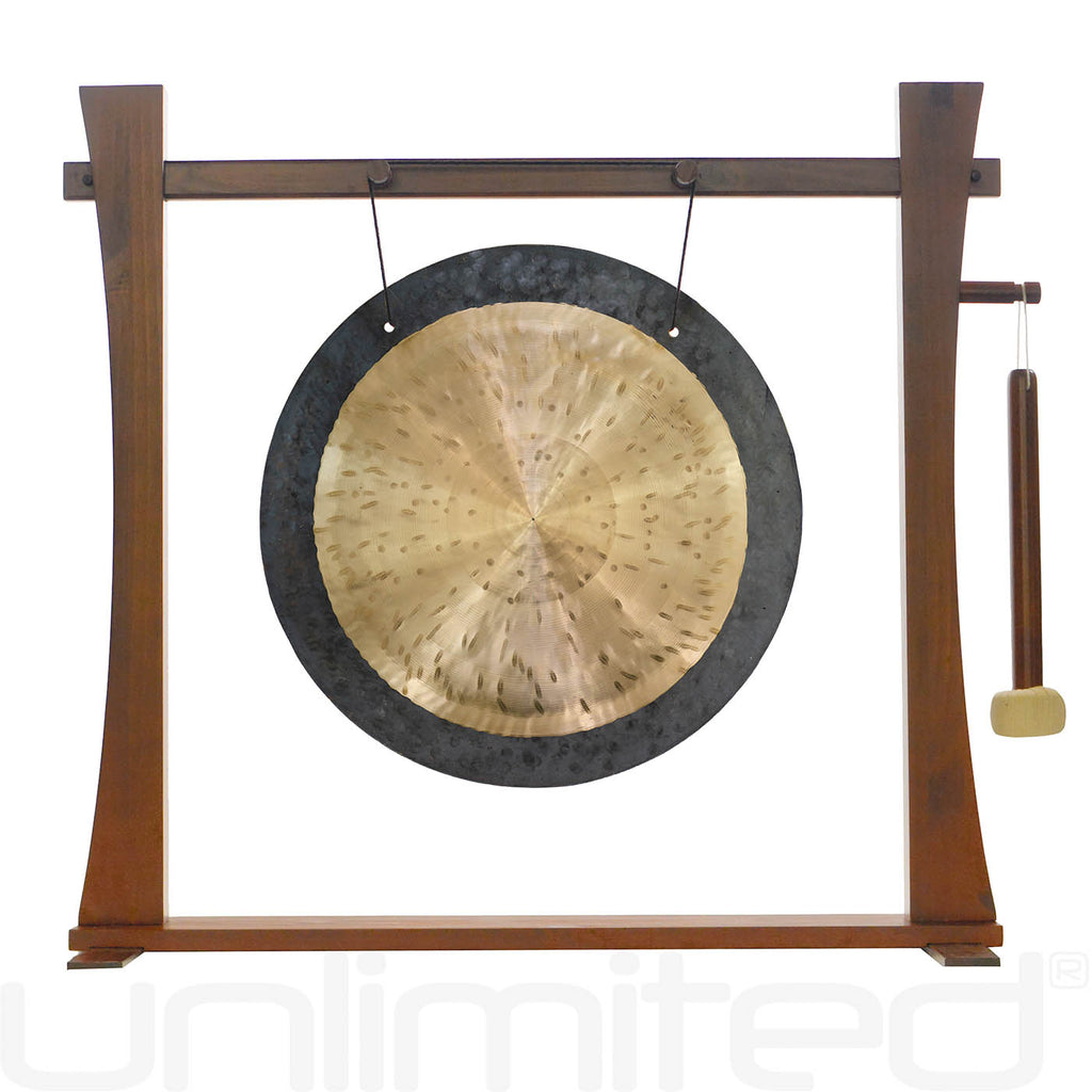 26" Chinese Gongs on the Spirit Guide Gong Stand