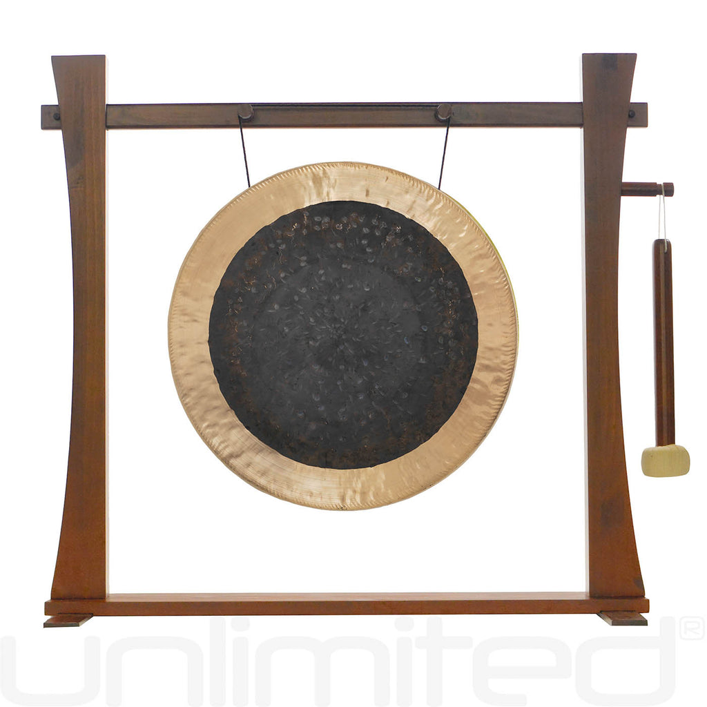 26" Chinese Gongs on the Spirit Guide Gong Stand