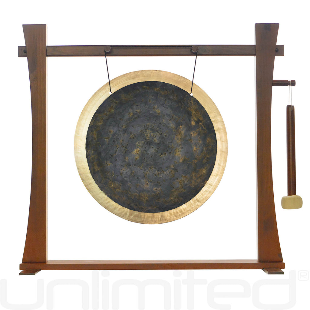 26" Chinese Gongs on the Spirit Guide Gong Stand