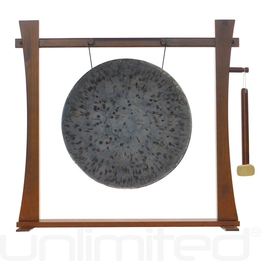 26" Chinese Gongs on the Spirit Guide Gong Stand