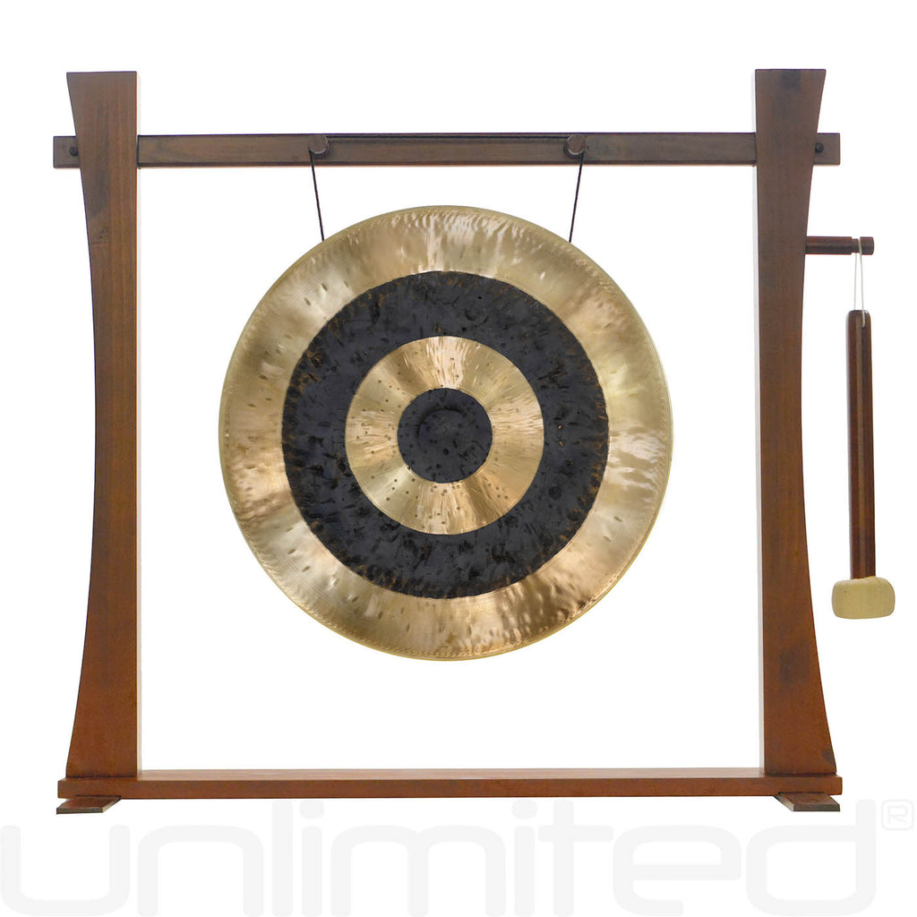 26" Chinese Gongs on the Spirit Guide Gong Stand