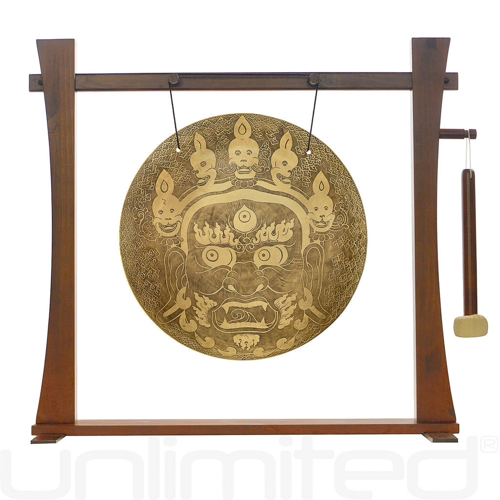 20" to 25" Bhairava Protection Gongs on Stands