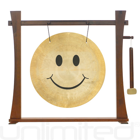 Unlimited 22" Smiley Face Gong and Stand Combos