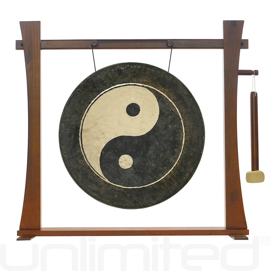 22" to 26" Taoist Moonlight Gongs on Stands