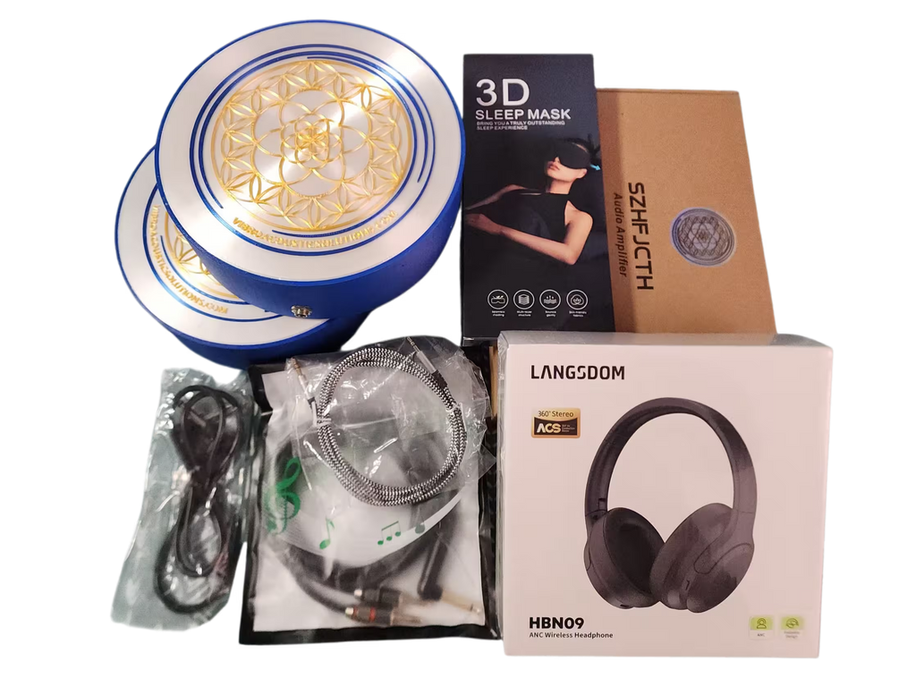 Vibroacoustic Therapy Bed DIY Sound Kit Attachments for Massage Table