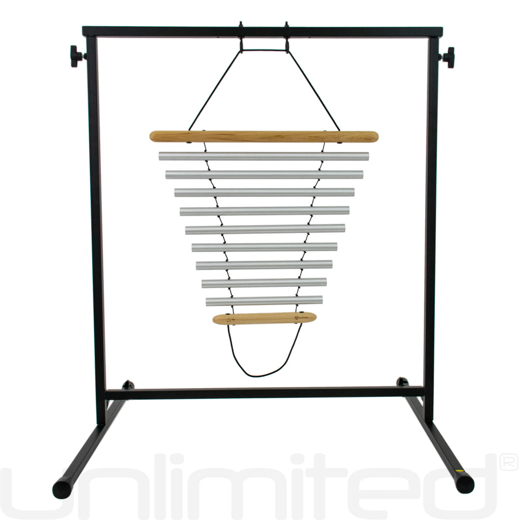 Svaram Swinging 9 Bar Chimes on Stands A432 Hz Gongs Unlimited