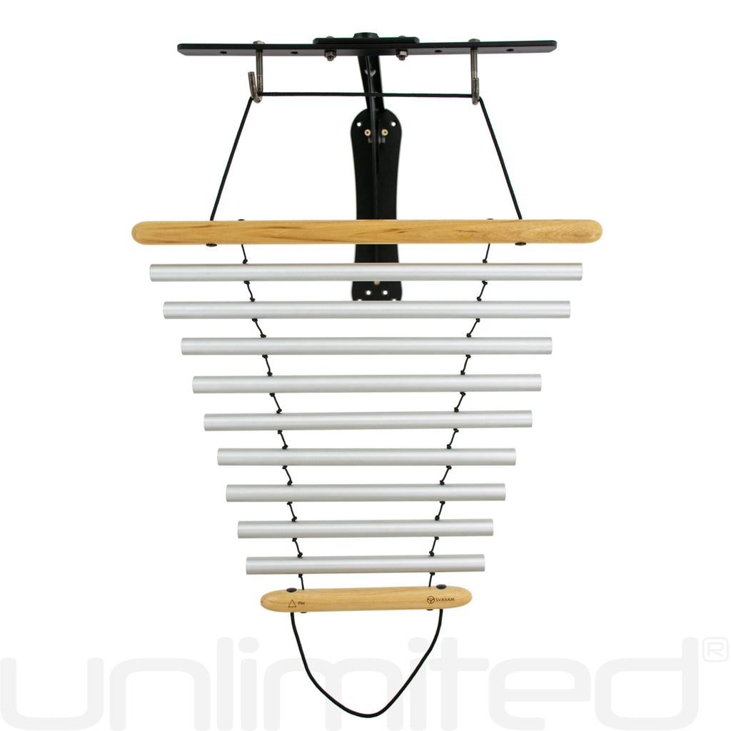 Svaram Swinging 9 Bar Chimes on Stands - A432 Hz