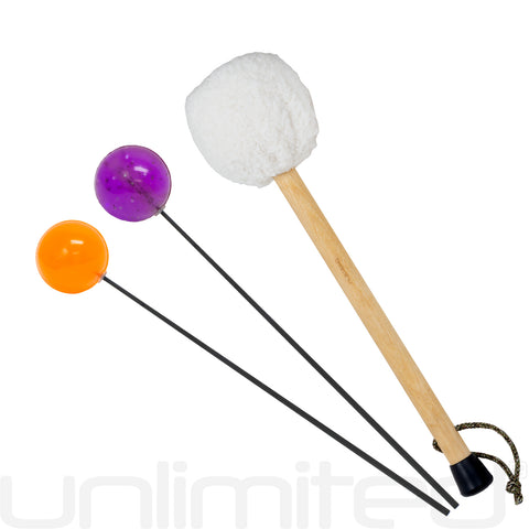 Unlimited Sweet Spot & Pair of Acoustic Percussion Flumies Mallet Combo