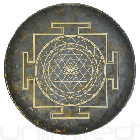 Sri Yantra on Mother Tesla Gongs