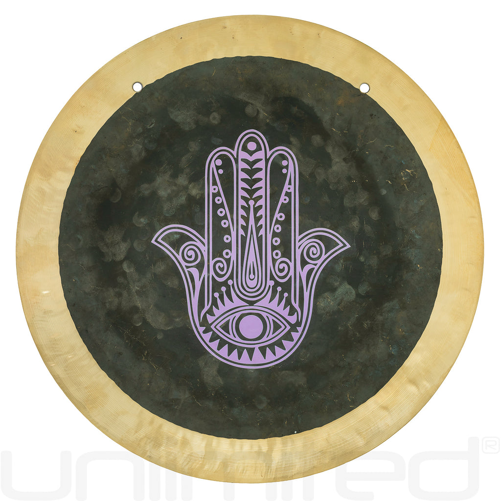 Hamsa Printed Deep Breath Gongs