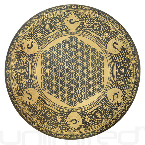 Flower of Life Prayer Gongs