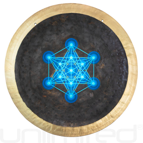 Metatron Printed Deep Breath Gongs - 14" to 22"