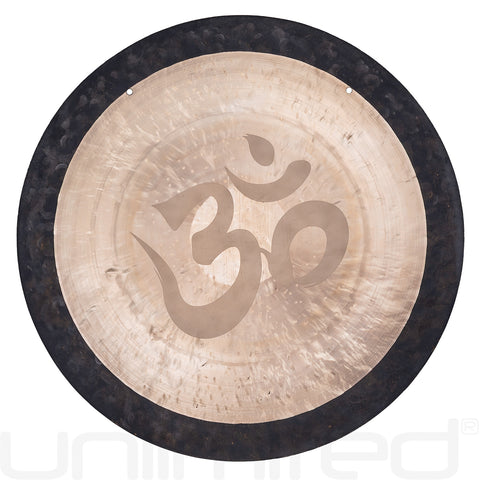32" Om Dark Wind Gong