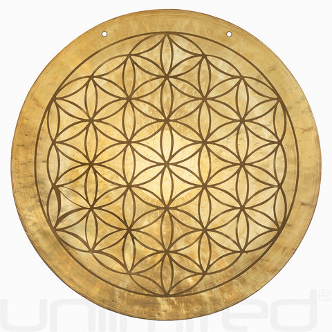 32" to 38" Flower of Life Wind Gongs
