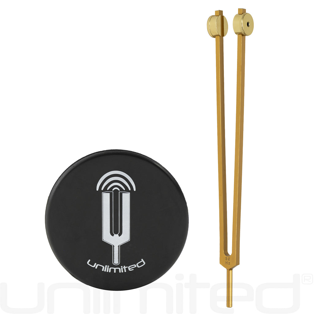 Unlimited Otto (32hz, 64hz, 128hz) Tuning Forks (Weighted) with Activator