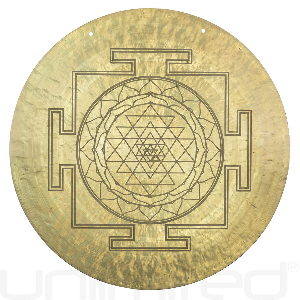 Unlimited 38" Almost Perfect Sri Yantra Wind Gong