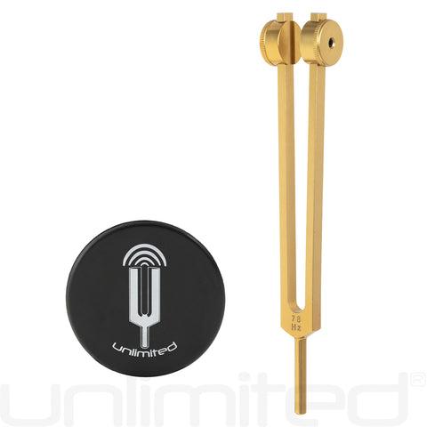 Unlimited 78 Hz Ozone Tuning Fork (Weighted) with Activator