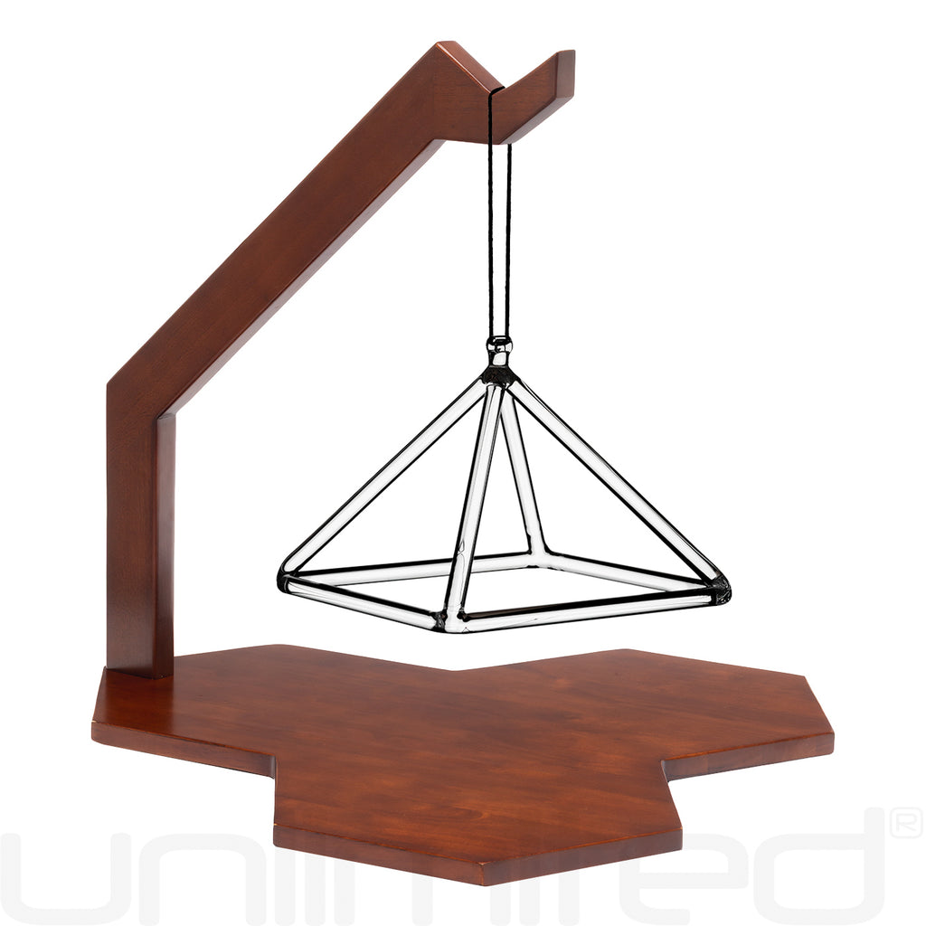 Unlimited Crystal Pyramids on Quantum Mechanic Stands