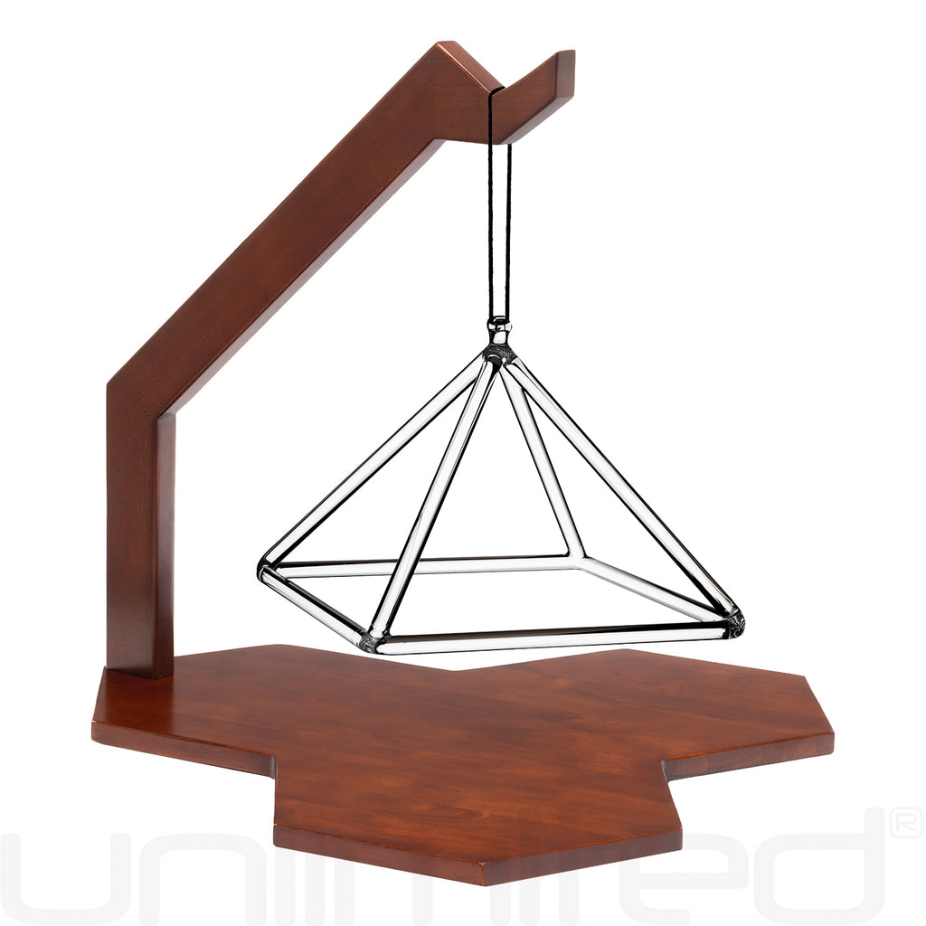 Unlimited Crystal Pyramids on Quantum Mechanic Stands