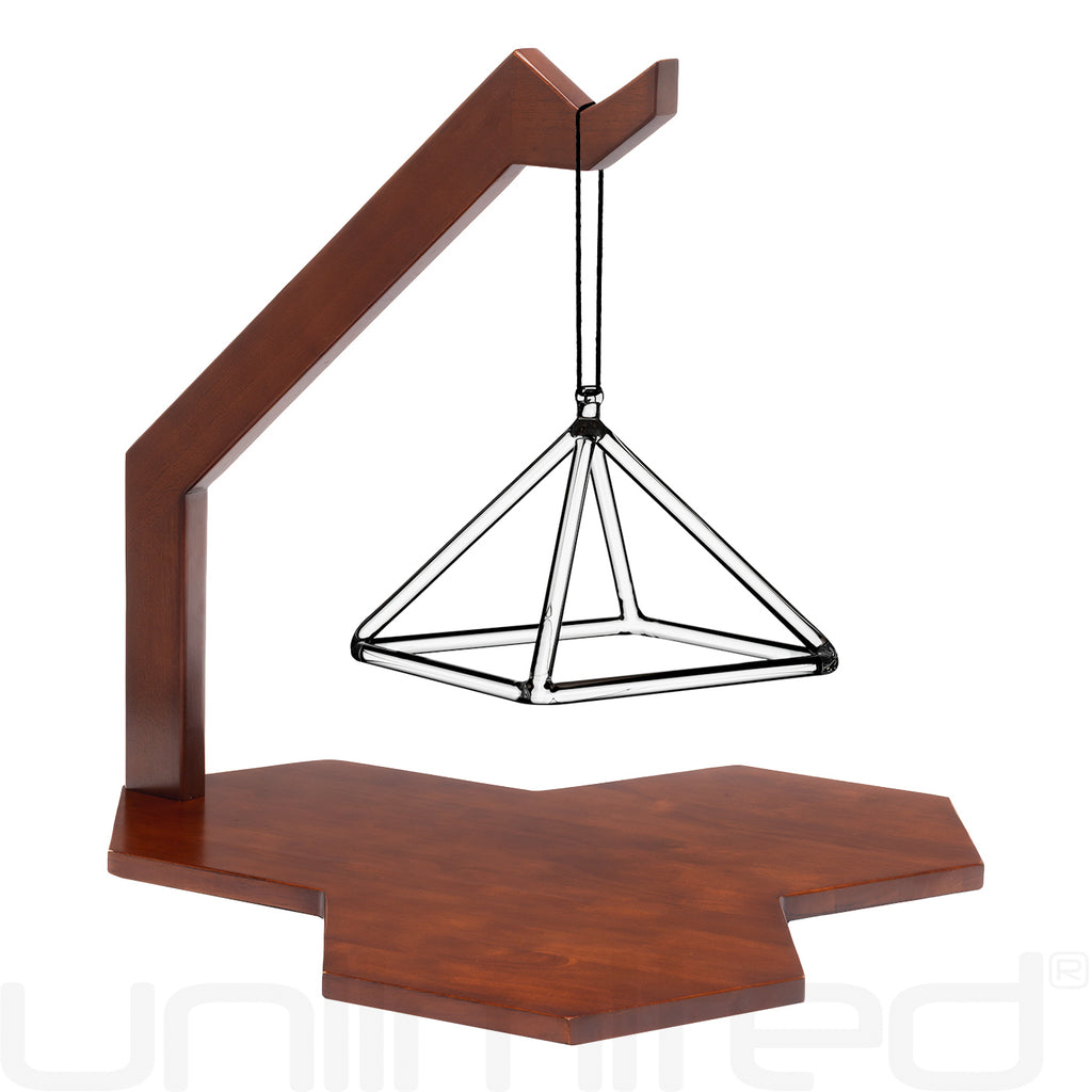 Unlimited Crystal Pyramids on Quantum Mechanic Stands