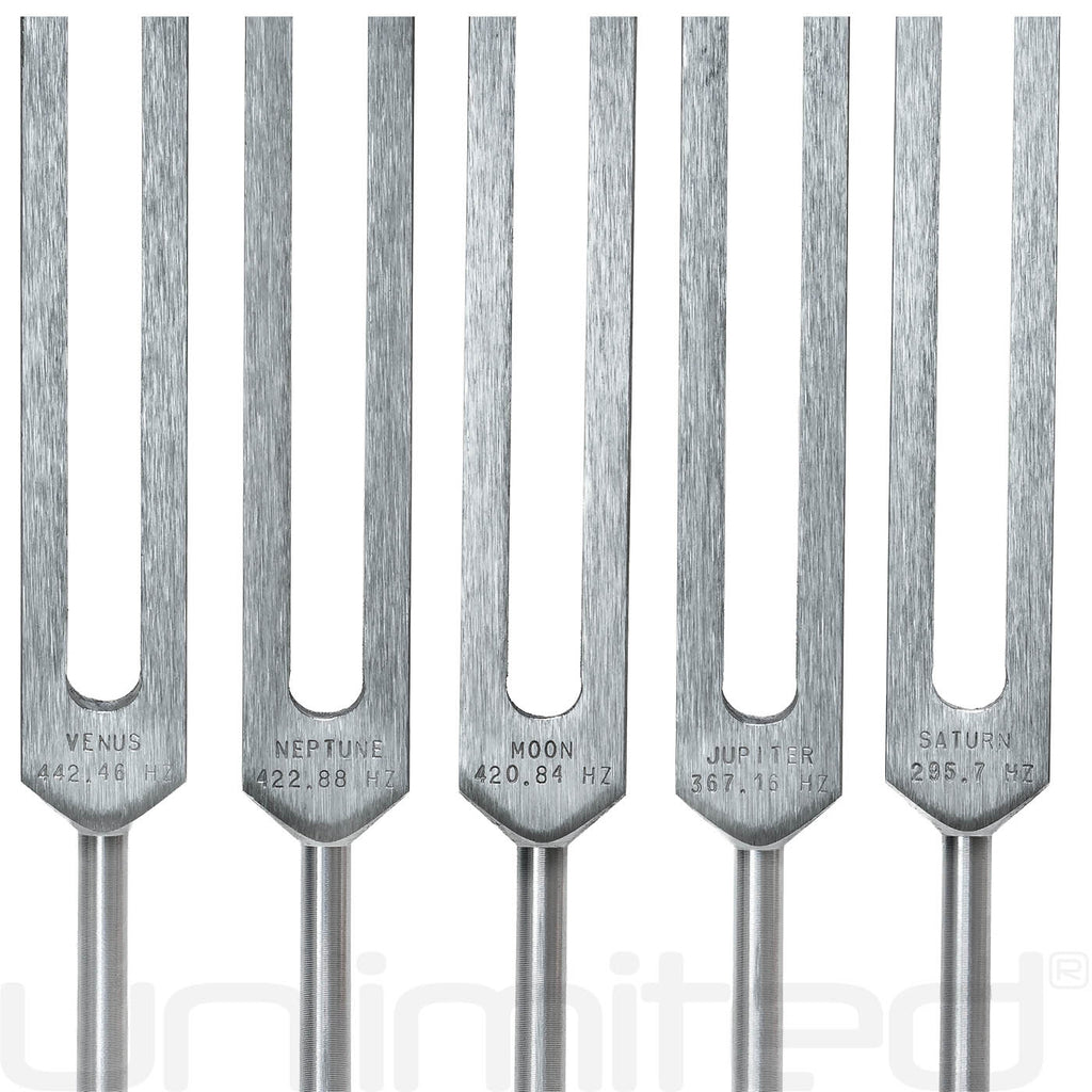 Biosonics Set of 11 Planetary Tuning Forks (Unweighted)
