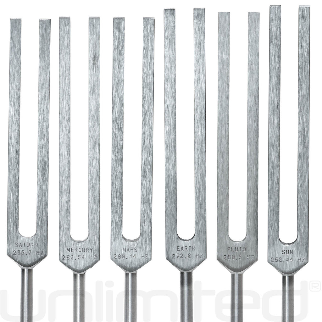 Biosonics Set of 11 Planetary Tuning Forks (Unweighted)