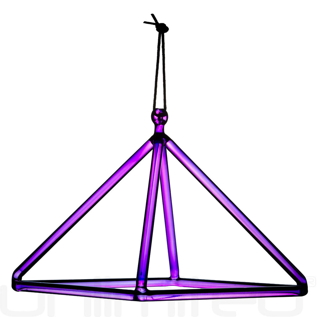 Unlimited Purple Crystal Pyramids