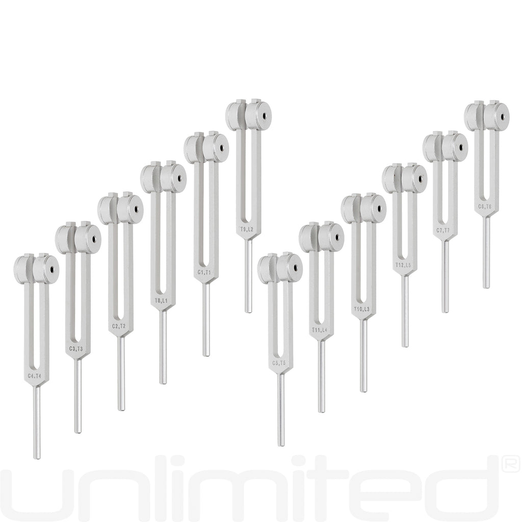 Unlimited Song of the Spine Tuning Fork Set (Weighted) with Activator