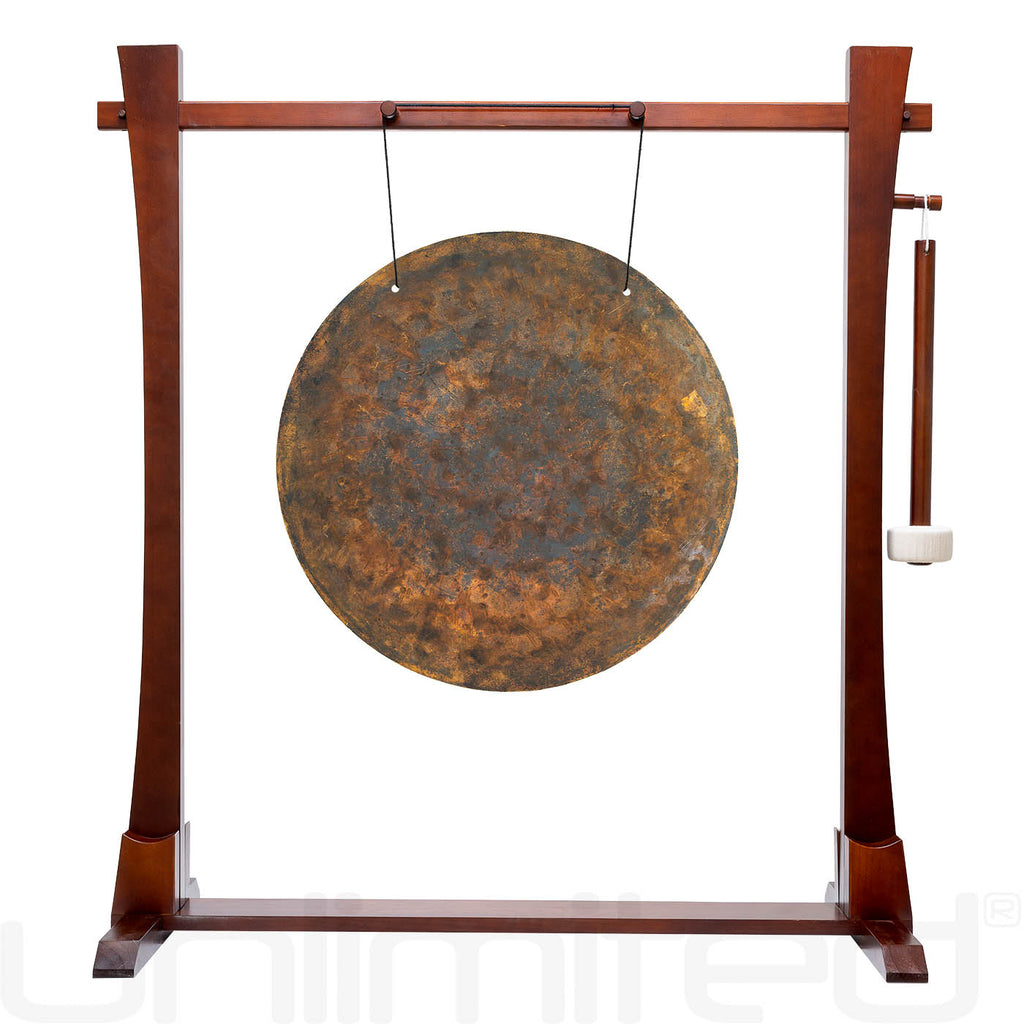 26" Chinese Gongs on the Spirit Guide Gong Stand