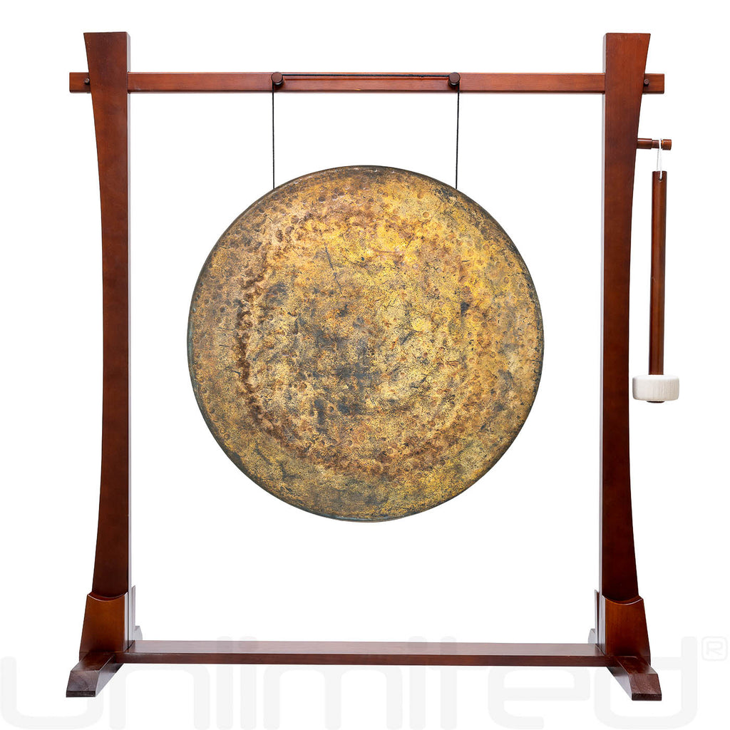 26" Chinese Gongs on the Spirit Guide Gong Stand