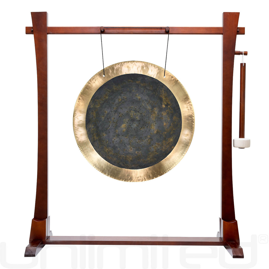 26" Chinese Gongs on the Spirit Guide Gong Stand