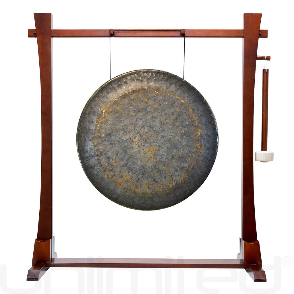 26" Chinese Gongs on the Spirit Guide Gong Stand
