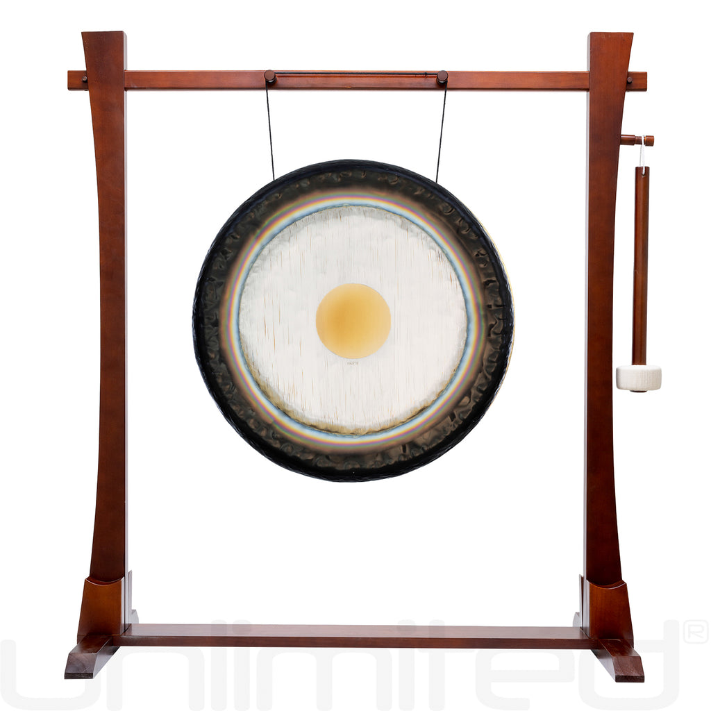 26" to 28" Paiste Symphonic Gongs on the Spirit Guide Stand