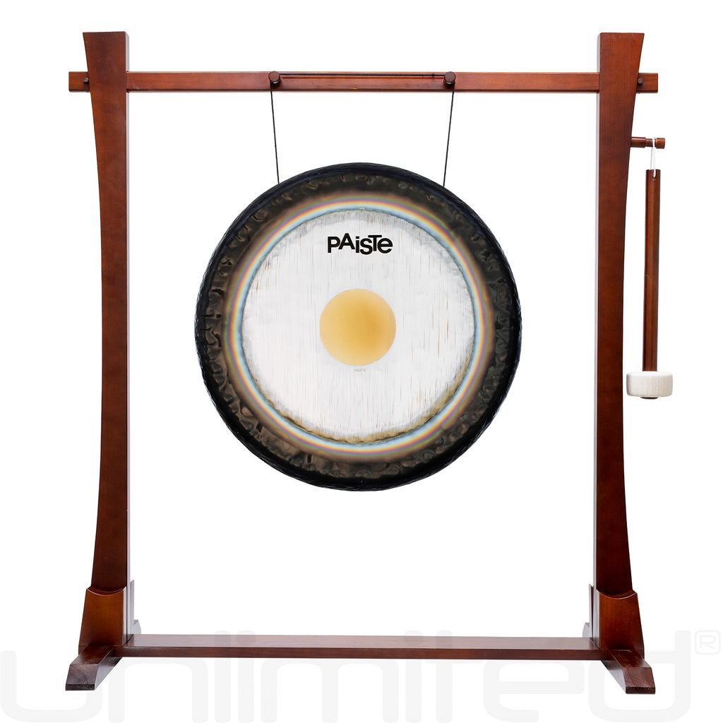 26" to 28" Paiste Symphonic Gongs on the Spirit Guide Stand