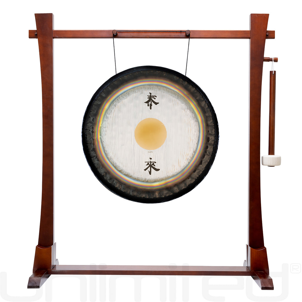 26" to 28" Paiste Symphonic Gongs on the Spirit Guide Stand