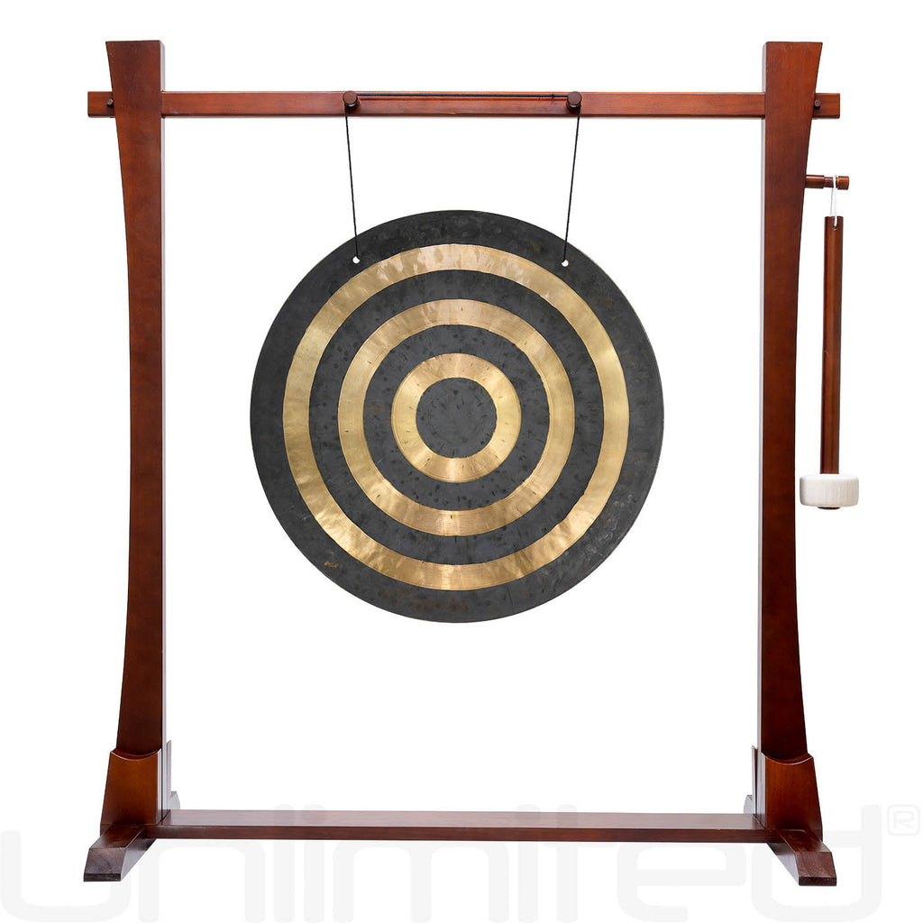 26" Chinese Gongs on the Spirit Guide Gong Stand
