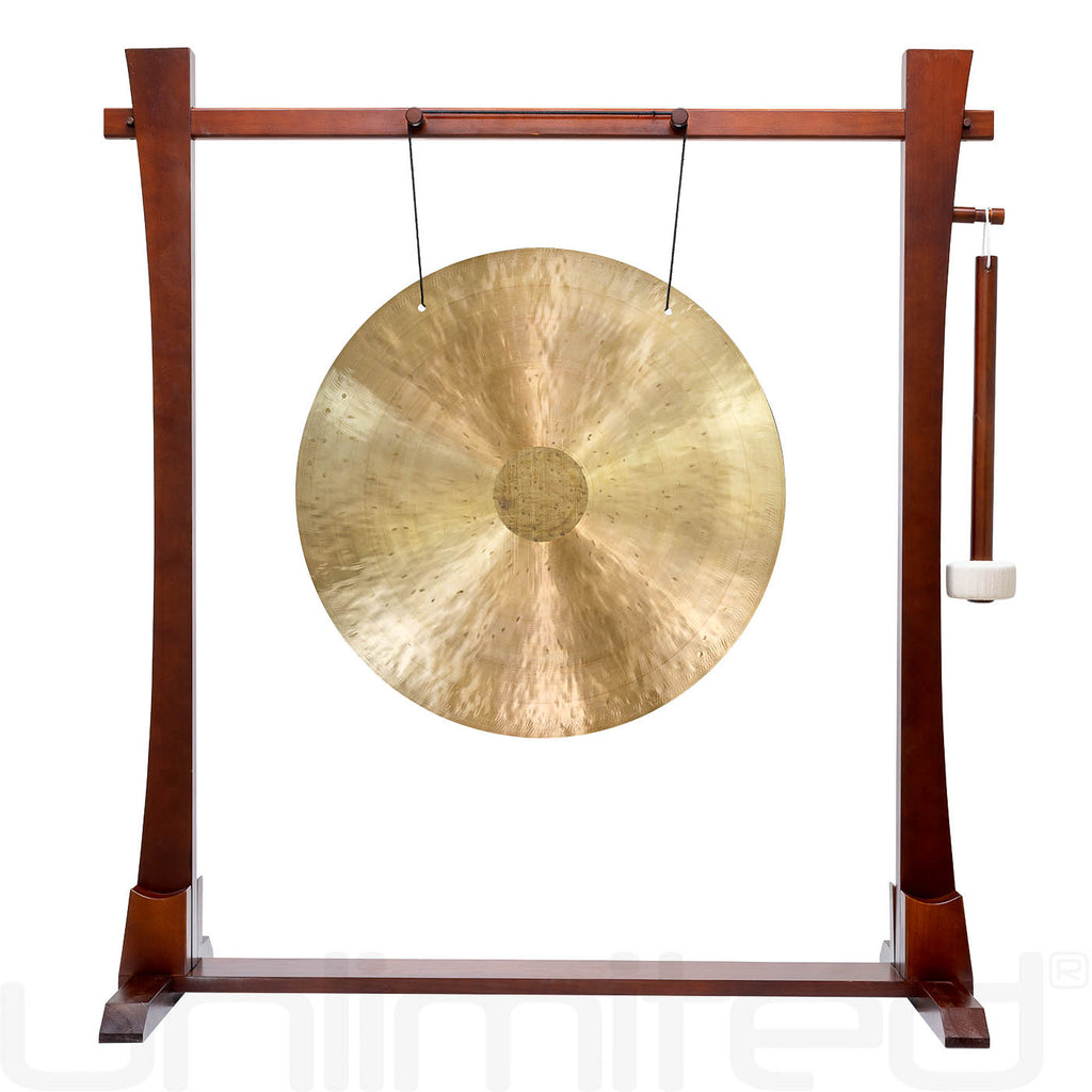 26" Chinese Gongs on the Spirit Guide Gong Stand