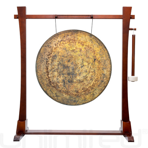 28" Chinese Gongs on the Spirit Guide Gong Stand