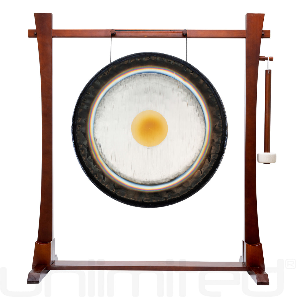 26" to 28" Paiste Symphonic Gongs on the Spirit Guide Stand