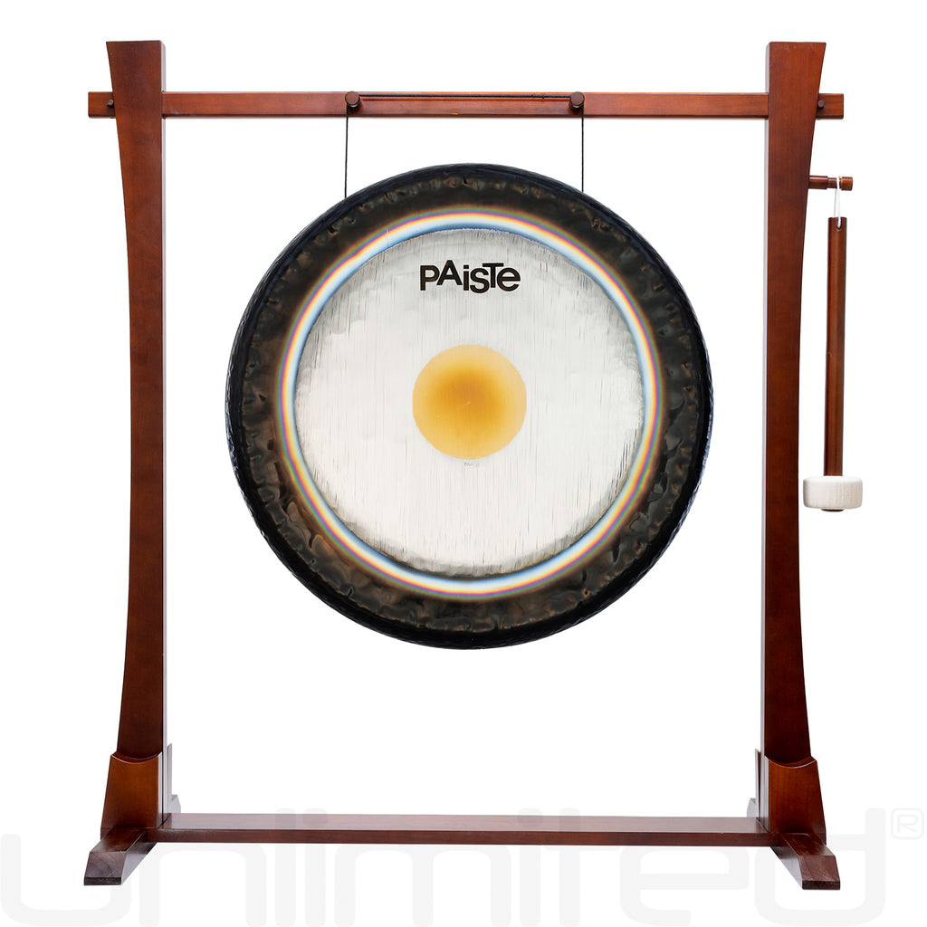 26" to 28" Paiste Symphonic Gongs on the Spirit Guide Stand